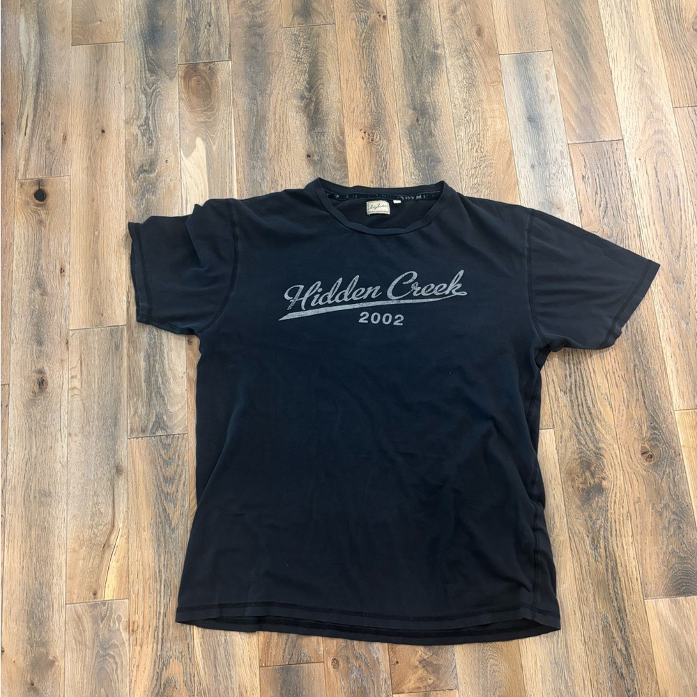 Red Jacket Black T-Shirt (Golf)